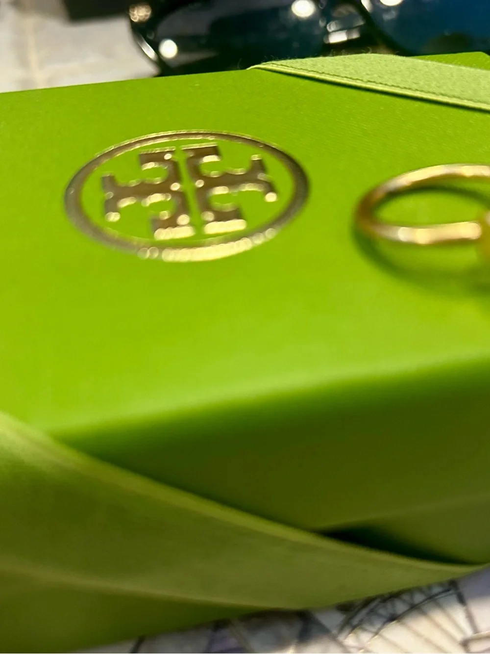 💕💕💕Tory Burch size 7 Kira gold ring